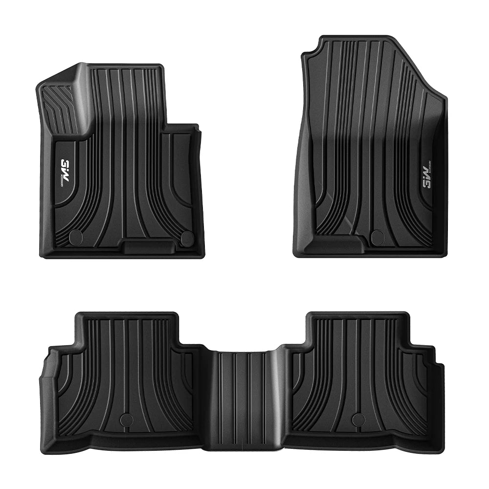 3W All Weather Car Mats For Hyundai Tucson NX4 2021-2024 LHD (Not Fit Hybrid)